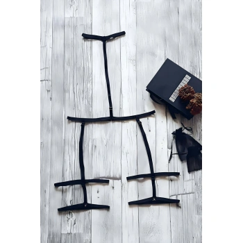 Bel - Boyun Ve Bacaktan Bağlamalı Harness Jartiyer - Brf150