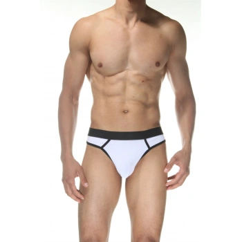 Beyaz Erkek  Tanga Çamaşırı