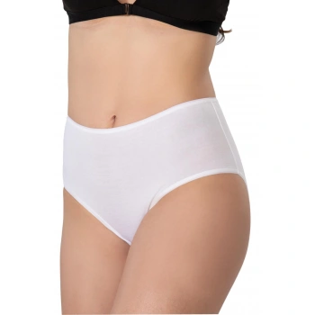 Beyaz Mı Emay 1442 Modal Coton Yüksekbel Külot