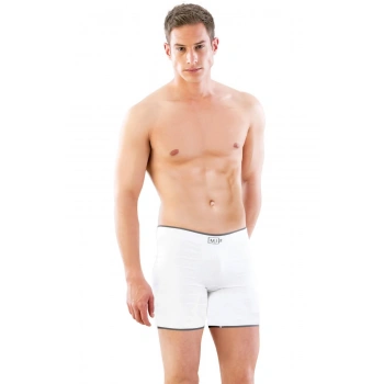 Beyaz Mı Emay 2108 Seamless Uzun Erkek Boxer
