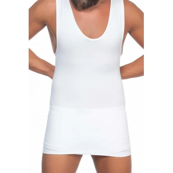 Beyaz Mı Emay E1003 V Yaka Erkek Korse Atlet