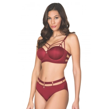 Biye Şeritli Halkalı Sütyen Takım Kadın 5045