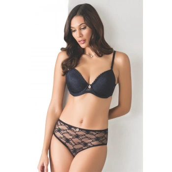Dantel Kaplı Sütyen Külot Takım Kadın 6042