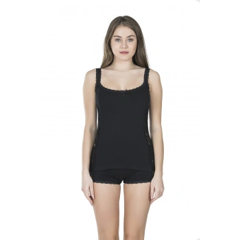 Dantelli Atlet Şort Takım 057