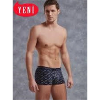 Doreanse Yansımalar Desenli Likralı Model Erkek  Boxer 1813