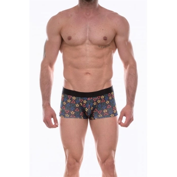 Erkek  Desenli Boxer