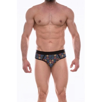 Erkek  Desenli Jockstrap Çamaşır