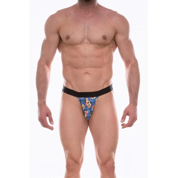 Erkek  Desenli Jockstrap Çamaşır