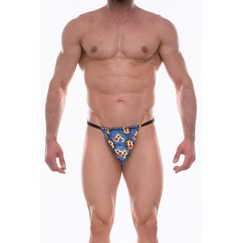 Erkek  Desenli String Çamaşır