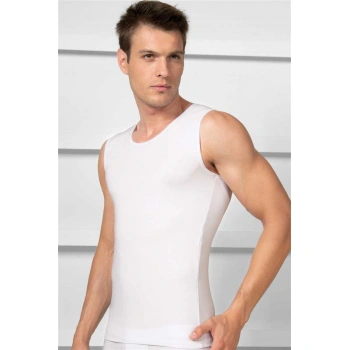 Erkek Modal Kolsuz Klasik Fa T-shirt