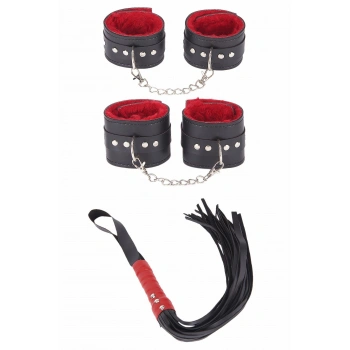 Fantezi Kelepçe Seti Ve Kırbaç