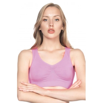 Fuşya Mı Emay 4001 Soft Sporcu Büstiyer