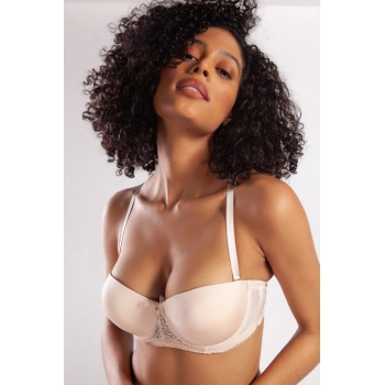 Gala Push-up Strapless Bra, Ten Konforlu Ve Şık Sütyen, Strapless