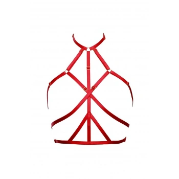 Göğsü Saran Şık Lastik Harness - Brf148