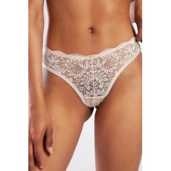 Gcolors Brazillian Külot, Kadın Dantelli Ten Brezilyan Külot