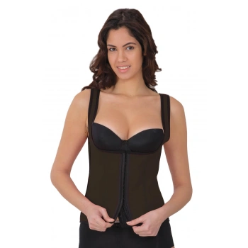 Kahve Mı 9173 Agraflı Göğsü Açık Atlet Korse