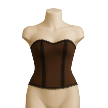 Kahve Mı Emay 9155 F Fırfırlı Terletici Büstiyer