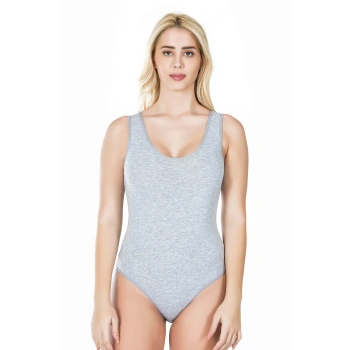 Kalın Askılı Çıtçıtlı Kadın Body 315