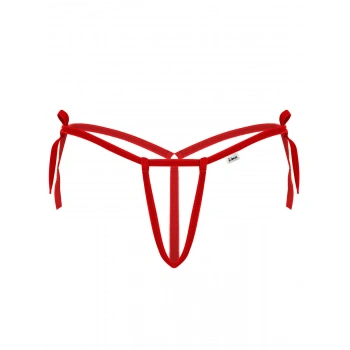 Kırmızı İpli Kadın Büyük Beden Fantazi G String