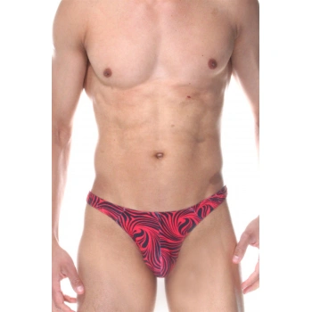 Kırmızı Zebra Erkek  Tangası