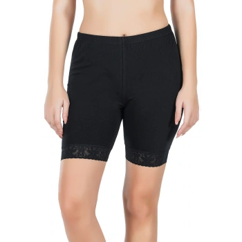 Paçası Dantelli Dizüstü Kadın Tayt 415