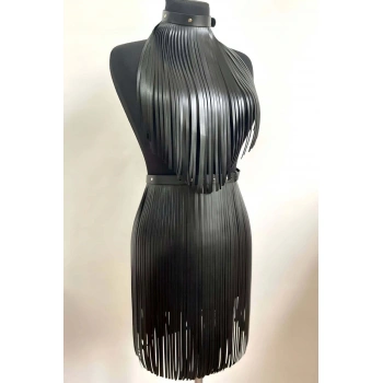 Püsküllü Uzun Etek Ve Büstiyer Takım - Brf997