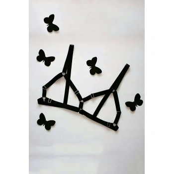 Şık Ve Seksi Sütyen Harness - Brf168