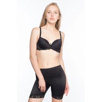 Siyah Mı Emay 2002 Paça Dantelli Pop Up