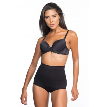 Siyah Mı Emay 2057 Yüksek Bel Masajlı Slip Korse