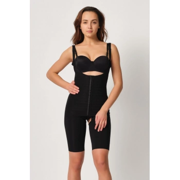 Siyah Mı Emay 2915 Agraflı Yelek Karyoka Destekli Boy Korse