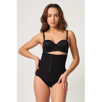 Siyah Mı Emay 2932 Double Karın Agraf Destekli Slip Lazer Korse