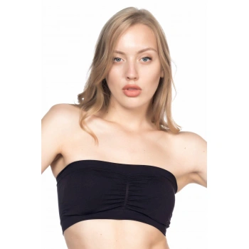 Siyah Mı Emay 4022 Pedli Straplez Korse