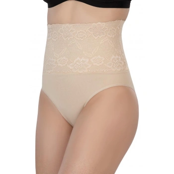 Ten Mı Emay 2090 Önü Dantelli Yüksek Bel Slip Korse