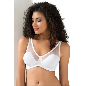 Tül Kaplı Soft C-cup Sütyen Kadın 9200