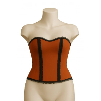 Turuncu Mı Emay 9155 F Fırfırlı Terletici Büstiyer