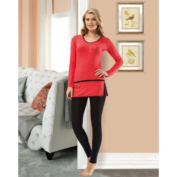 Uzun Kol Kadın Tayt Takım 759