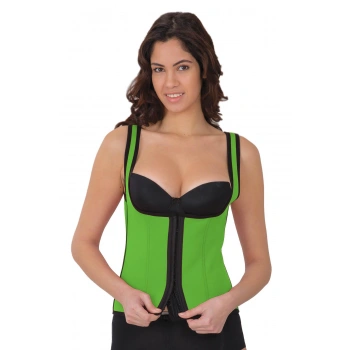 Yeşil Mı 9173 Agraflı Göğsü Açık Atlet Korse