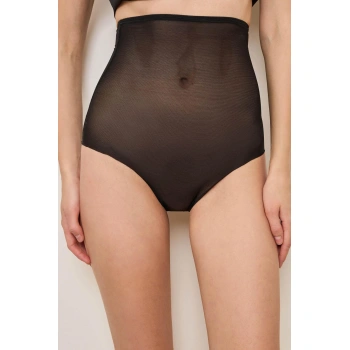 Yüksek Bel Sıkılaştırıcı Siyah Külot Korse