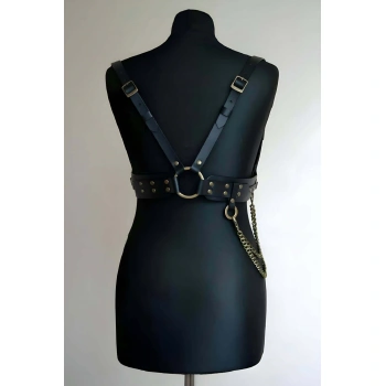 Zincir Detaylı Şık Tarz Kemer, Omuz Ve Sırt Kemer - Brf908