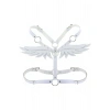 Deri Ve Melek Kanadı Detaylı Şık Harness - Brf642