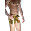 Erkek Gold Lame Short