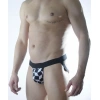 Erkek Küp Desenli Jockstrap İç Giyim