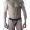 Erkek Renkli Desenli Jockstrap İç Giyim