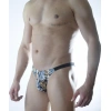 Erkek Zar Desenli Brazillian Slip