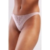 Garland Mini String, Kadın Güpürlü Açık Pembe Külot