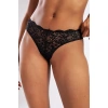 Gcolors Brazillian Külot, Kadın Dantelli Siyah Brezilyan Külot