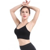Kadın Siyah Çarpraz İpli Spor Büstiyer