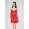 Kısa Gecelik Degaje  Kırmızı 7740