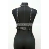 Püskül Ve Deri Büstiyer Harness, Püsküllü Clubwear, Deri Büstiyer - Brf767