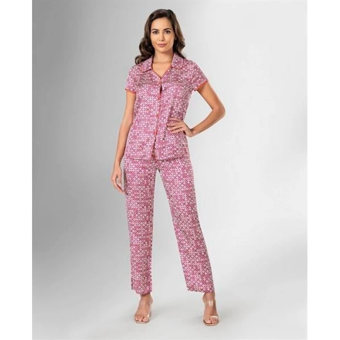 2li Saten Pijama Takımı